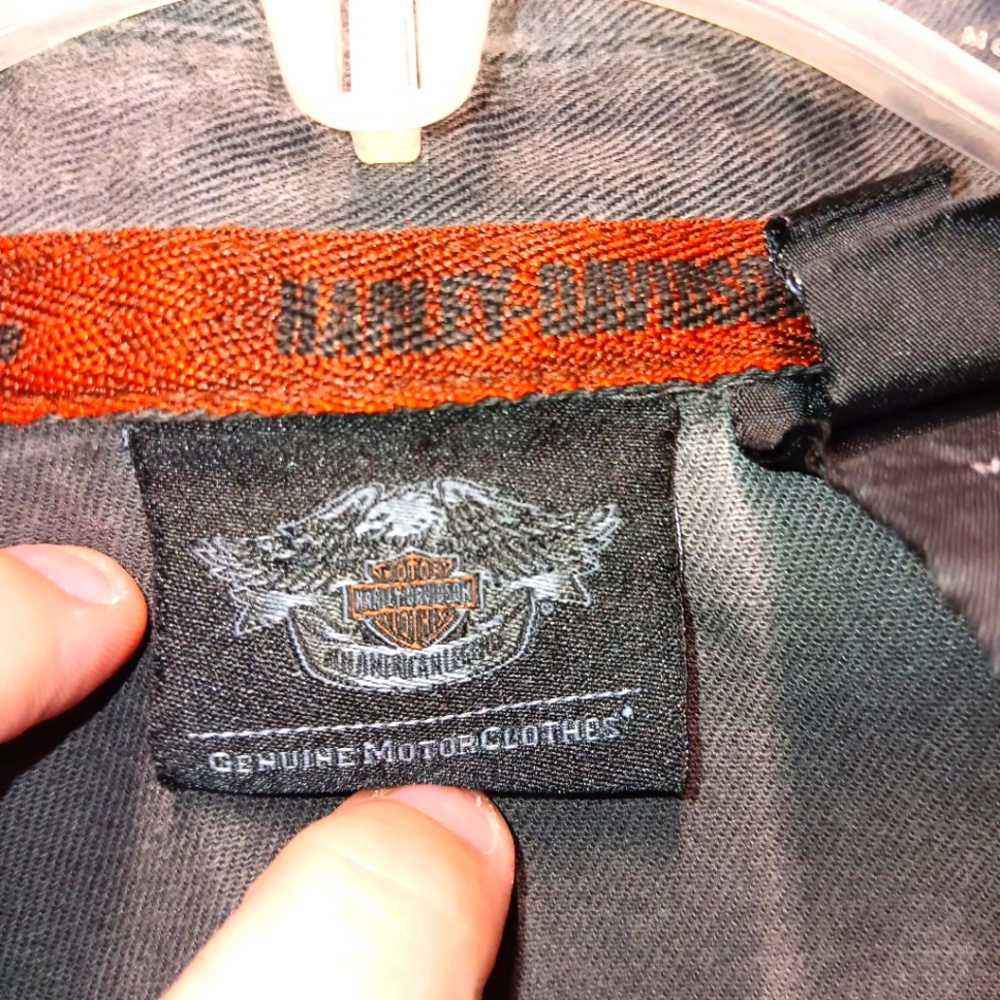 Harley Davidson Sleeveless Men's Shirt NWOT - Picture 6 of 8